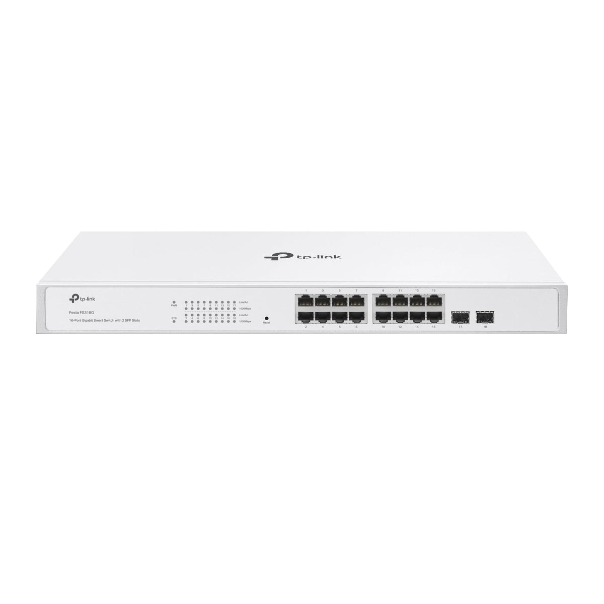 TP-Link Festa FS328G - 24-Port Gigabit Switch with 4 SFP Slots, Cloud Management, Enterprise Network Optimization, Security and Stable Performance