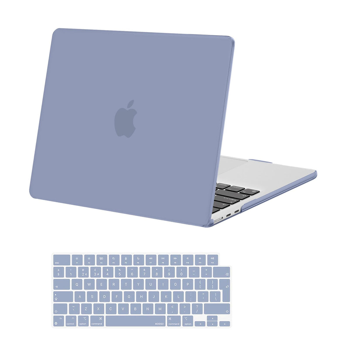 MOSISO Compatible with MacBook Air 13 inch Case M5-M2, Crystal Clear