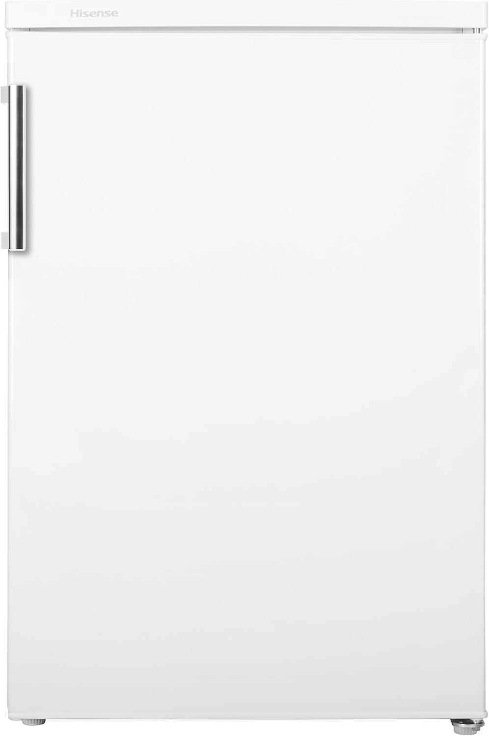 Hisense FV105D4BW21 56cm Under-Counter Freezer, 82-Litre Capacity, Reversible Door, 3 Freezer Drawers, White, E Rated
