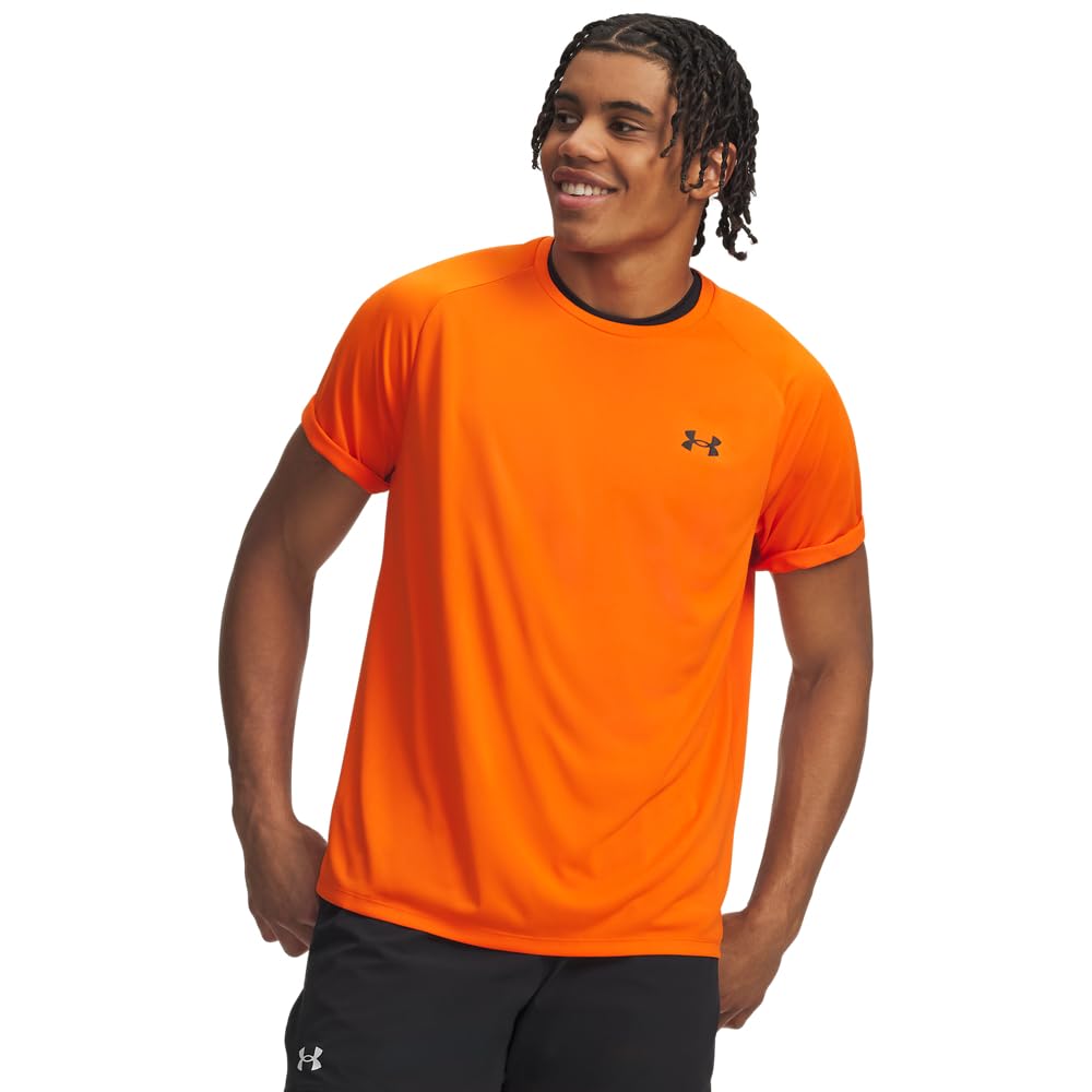Under Armour Men Tech 2. Shortsleeve, Light and Breathable Sports T-Shirt, Gym Clothes, Wicks Away Sweat & Dries Very Fast