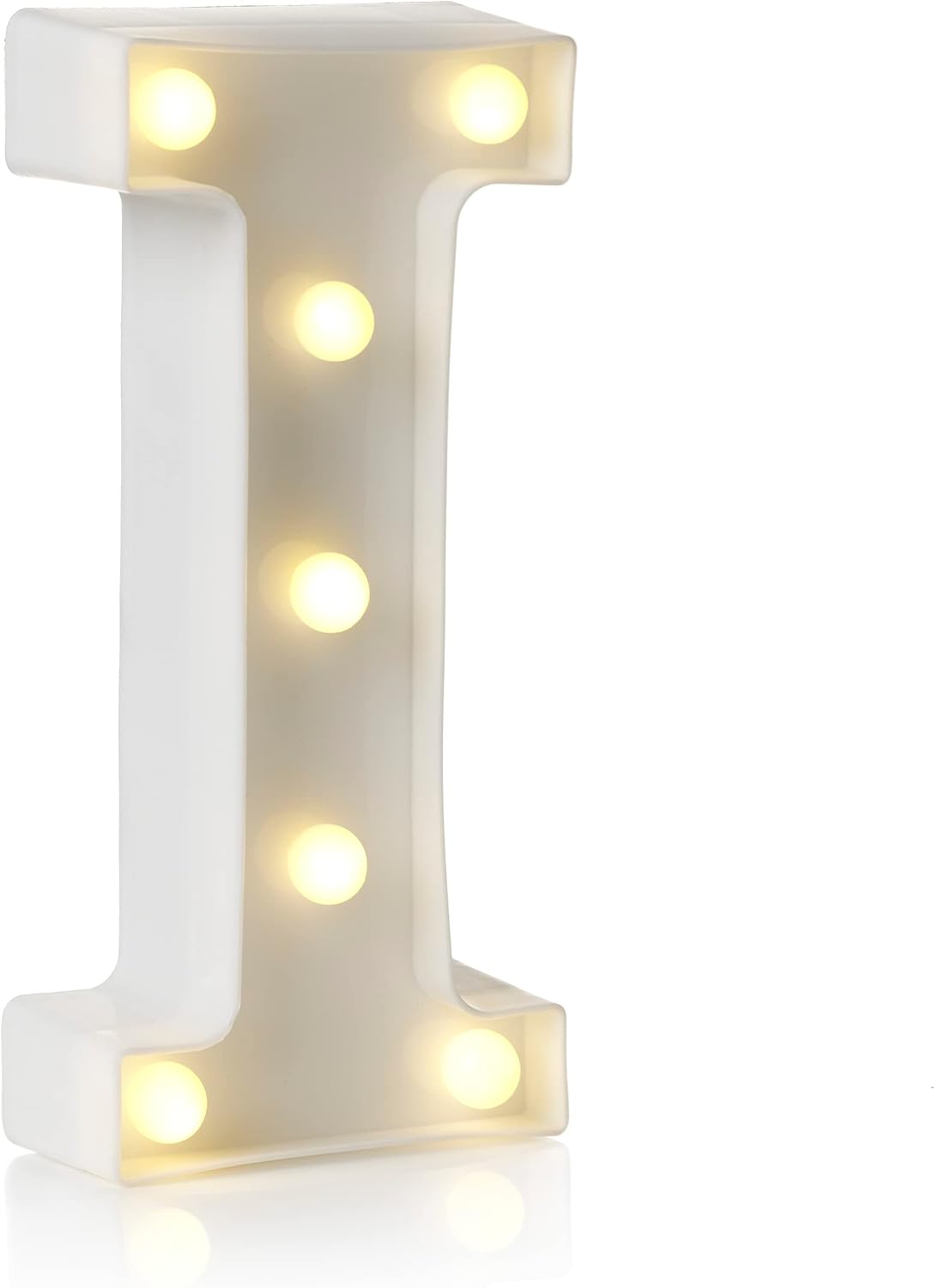 Auraglow LED Light Up Letter C Sign, Battery Powered Party Decoration