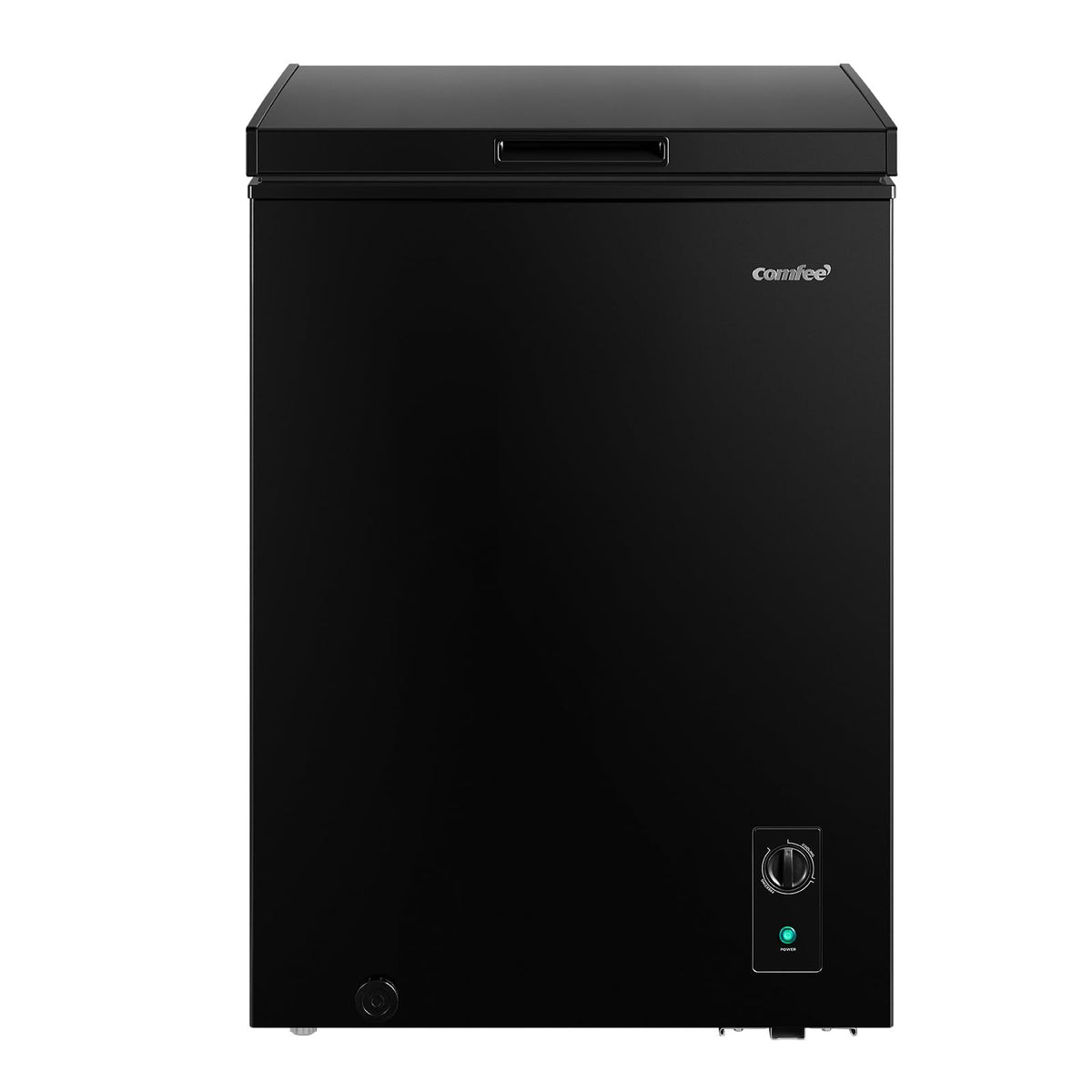 COMFEE' 99L Chest Freezer, Convertible Refrigeration Mode, RCC102BL2UK(E)