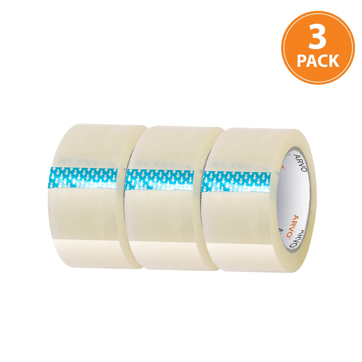 ARVO Brown Packing Tape 1 Roll with Low Noise (48mm x 60m) - Durable Parcel Tape for Packing Boxes, Secure Packaging for Moving House