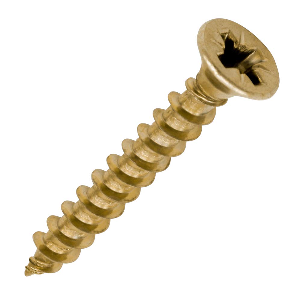 TIMCO Solo Chipboard & Woodscrews - Gold - 6.0 x 90mm - 60090SOLOC