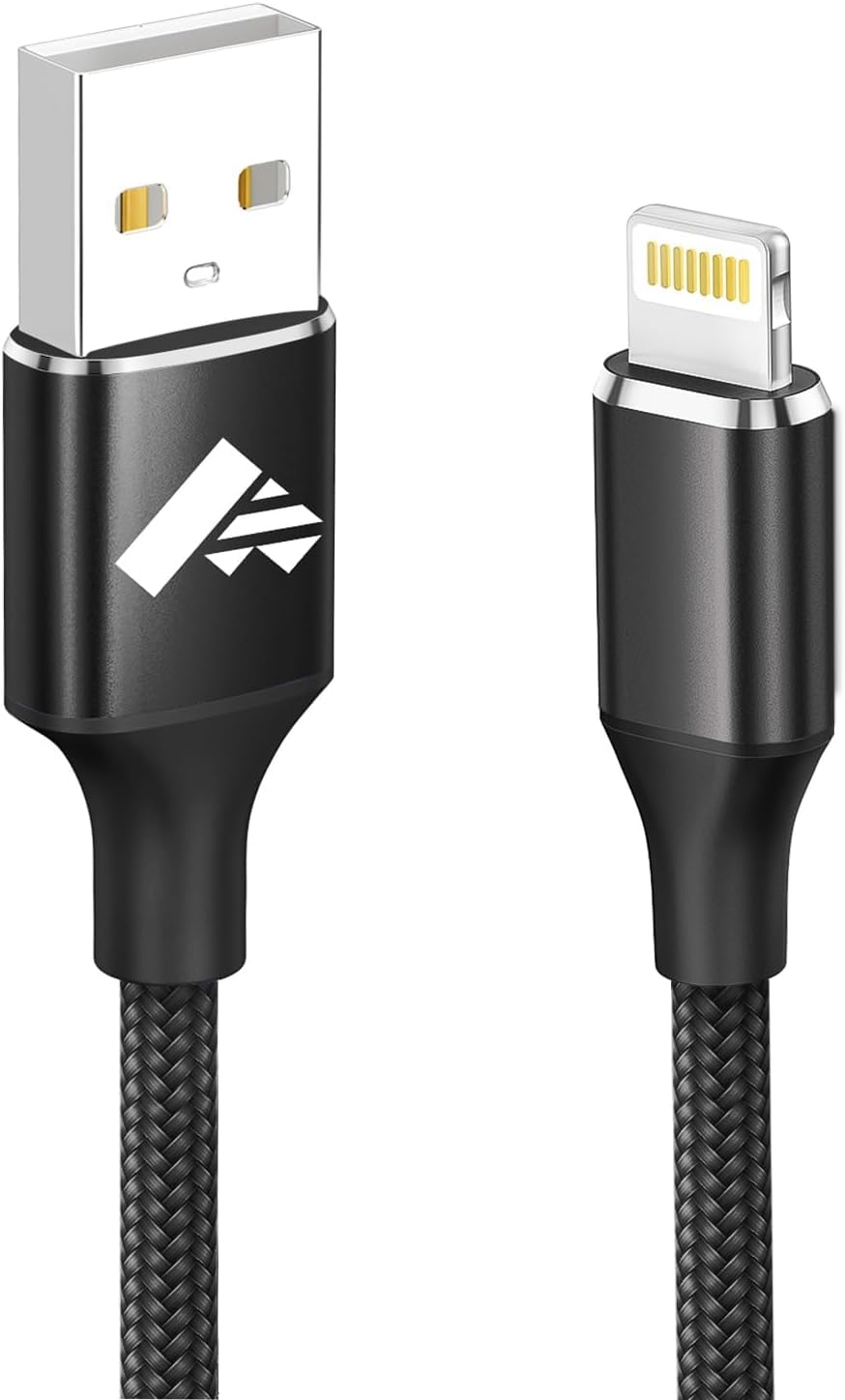 Aioneus iPhone Charger Cable 2M MFi Certified Lightning Cable Fast Charging