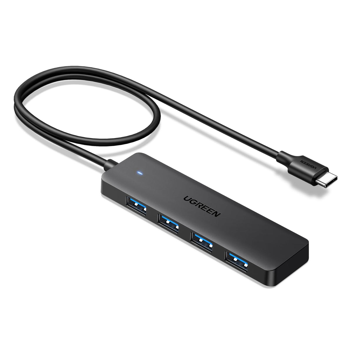 UGREEN USB Hub 3.0, USB Splitter 4 Port Ultra Slim with 5Gbps Data Transfer