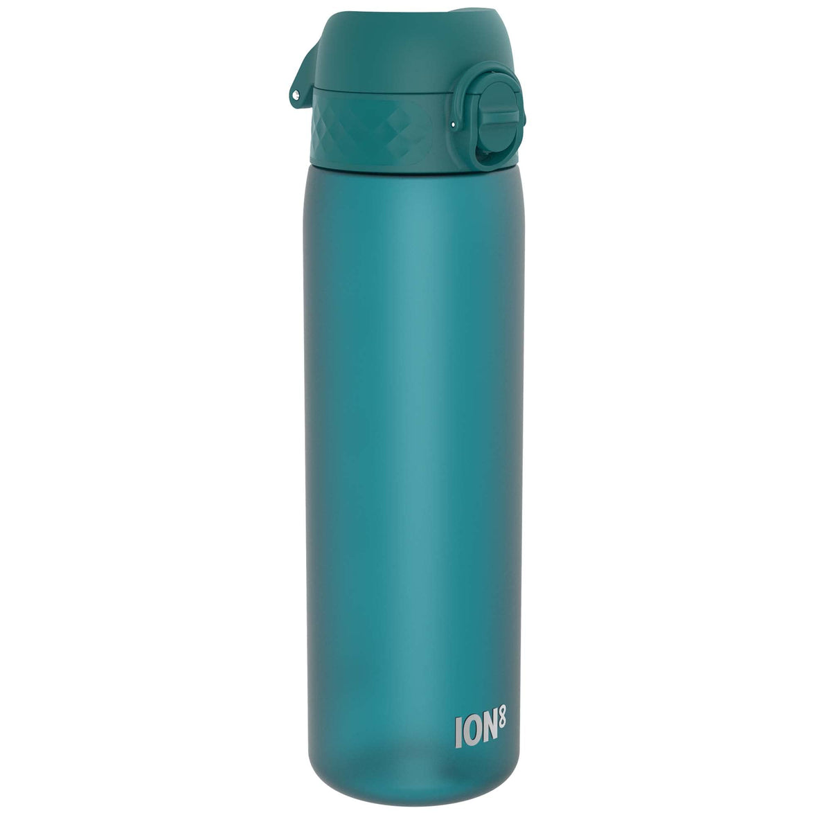 Ion8 Water Bottle, 500 ml/18 oz, Leak Proof, Easy to Open, Secure Lock, Dishwasher Safe, Hygienic Flip Cover, Carry Handle, Fits Cup Holders, Easy Clean, Hot Pink