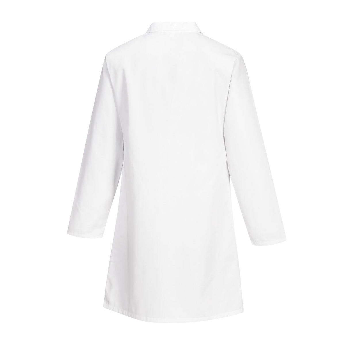Portwest 2852 Standard Lab Coat Kingsmill Polycotton Stud Front