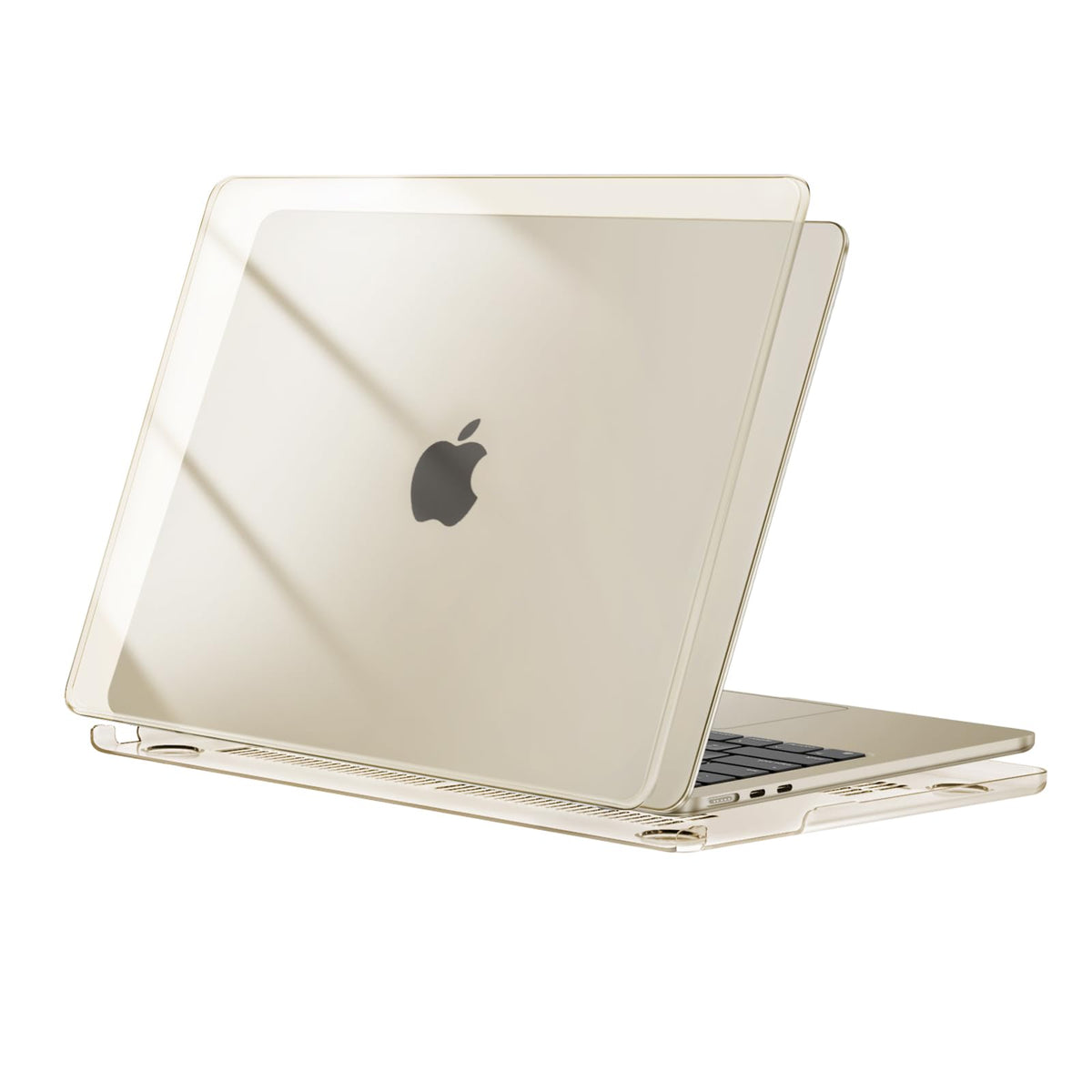 MOSISO Compatible with MacBook Air 15 inch Case 2026, Antique Green