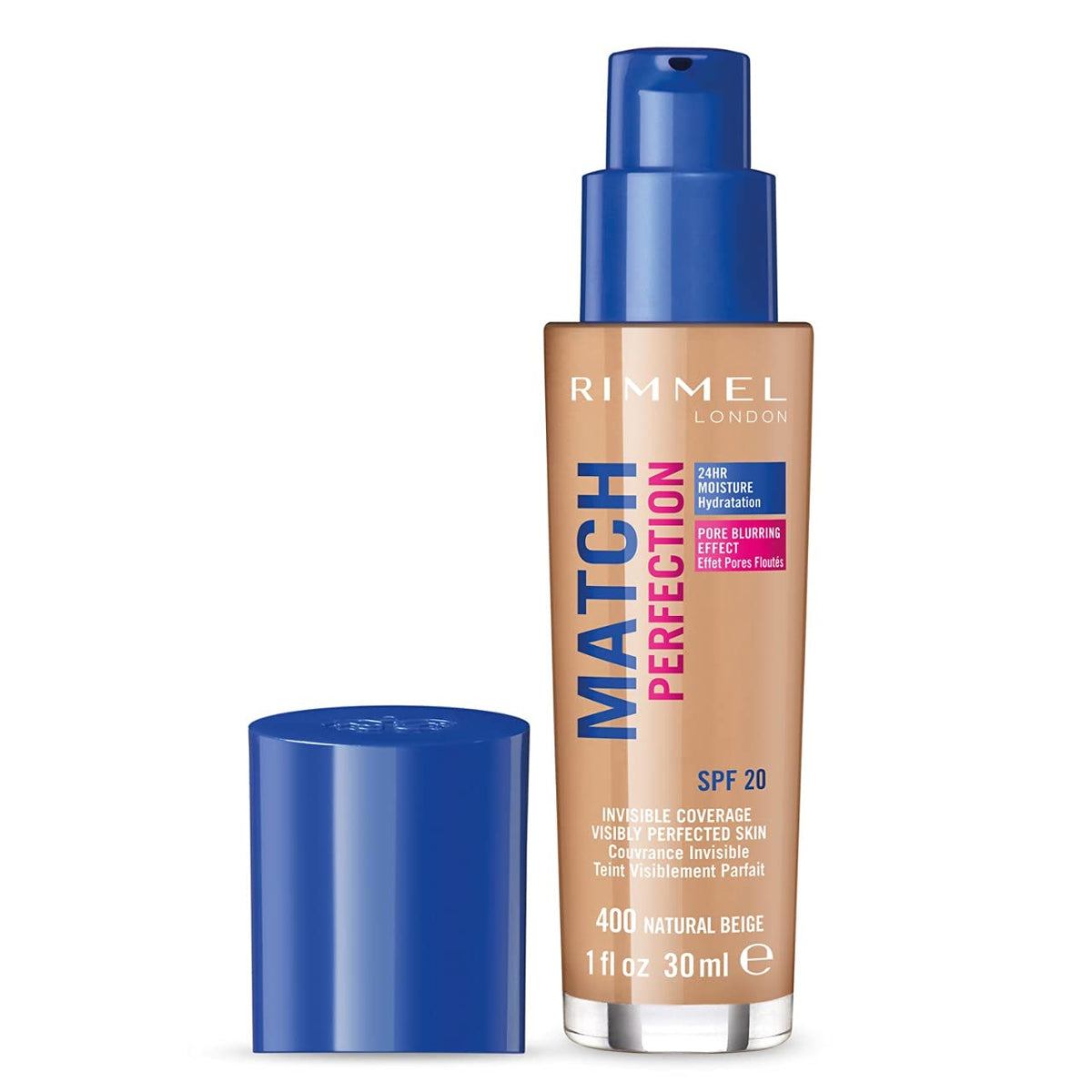 Rimmel London Match Perfection Foundation SPF20, 200 Soft Beige