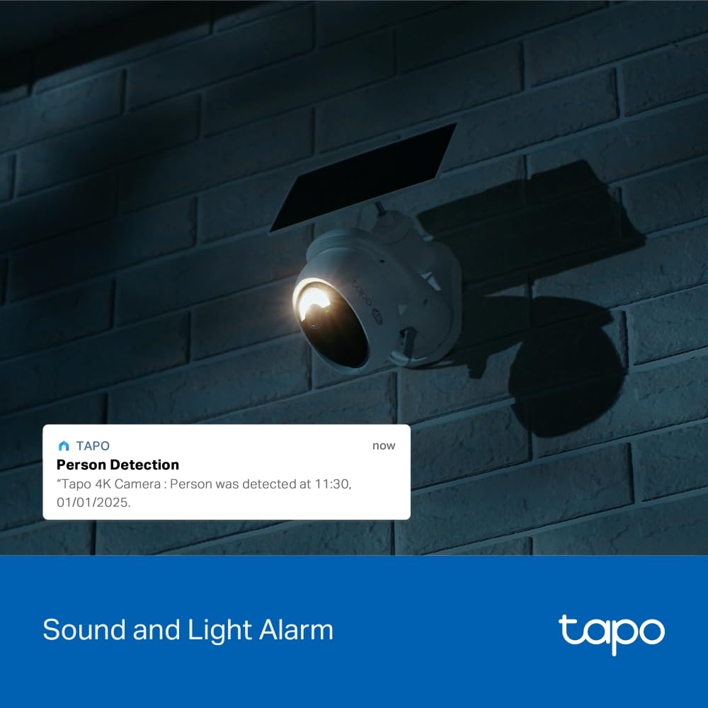 Tapo TC90 KIT 2K 3MP Solar Pan/Tilt Outdoor Security Camera Wireless