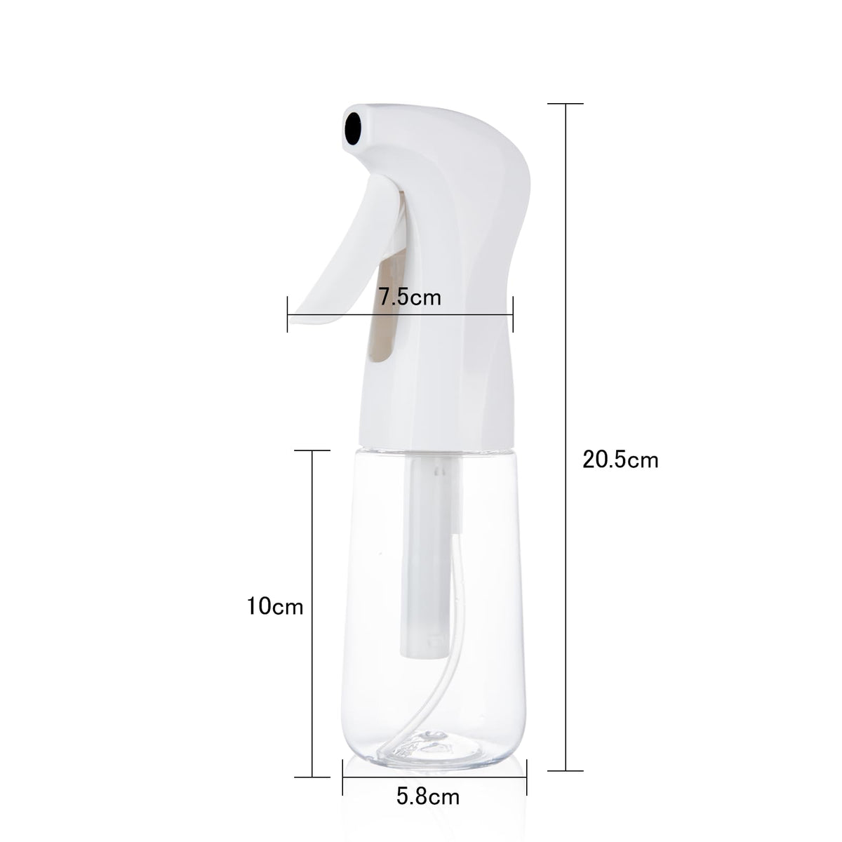Spray Bottles Continuous Ultra Fine Mist Empty Water Bottles Hairdresser Spray Bottles Salon Hairdresser Hair Tool Water Sprayer (200ML, Mint Green)