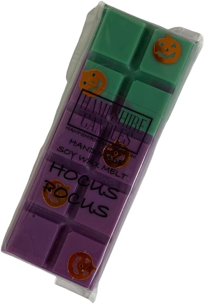 Hocus Pocus Wax Melts | Highly Scented | Natural Soy Wax | Handmade Snap Bar (2 Bars)