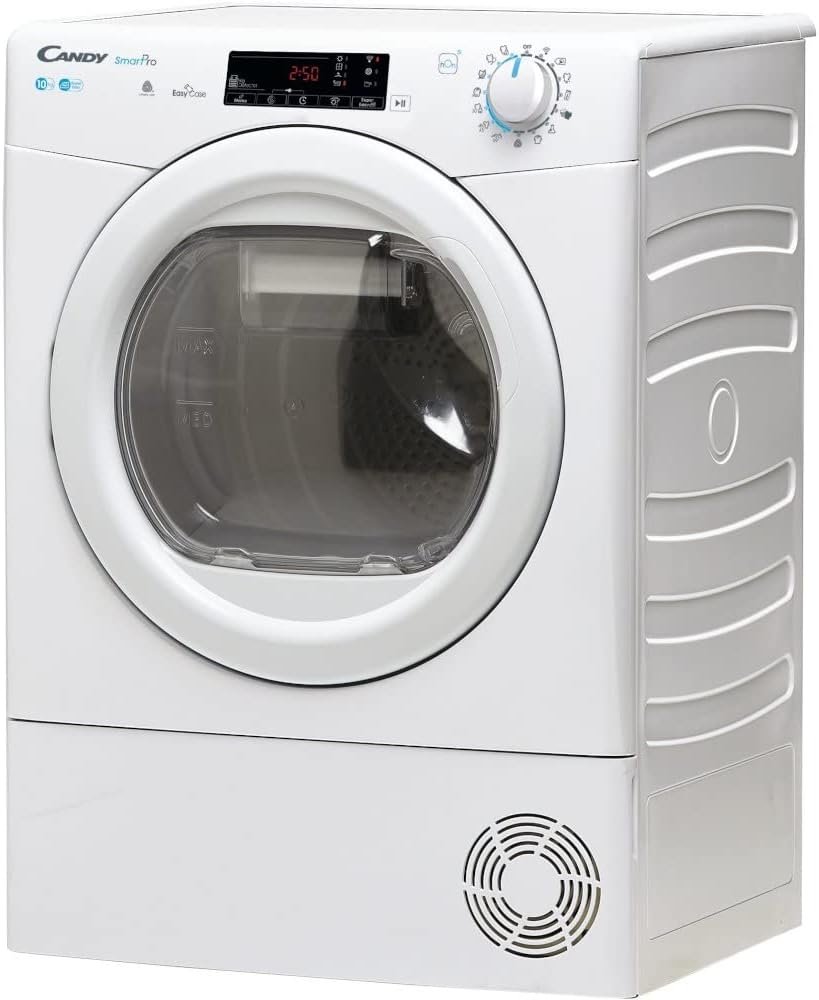 Candy CSOEC10TE 10kg Condenser Tumble Dryer, Sensor Dry, EasyCase, WiFi, White