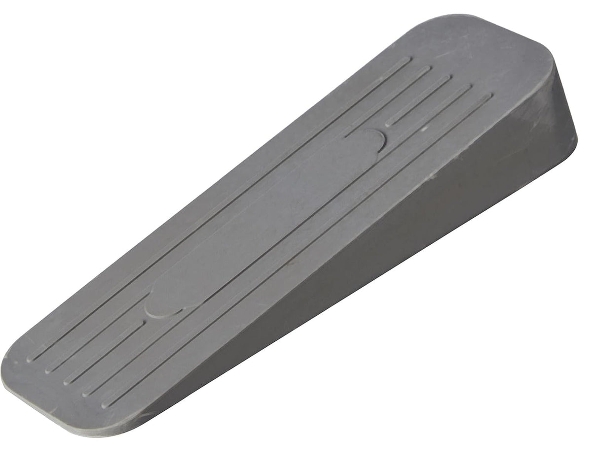 Merriway BH02509 Heavy Duty Non Slip Rubber Door Wedge, Grey, Pack of 1
