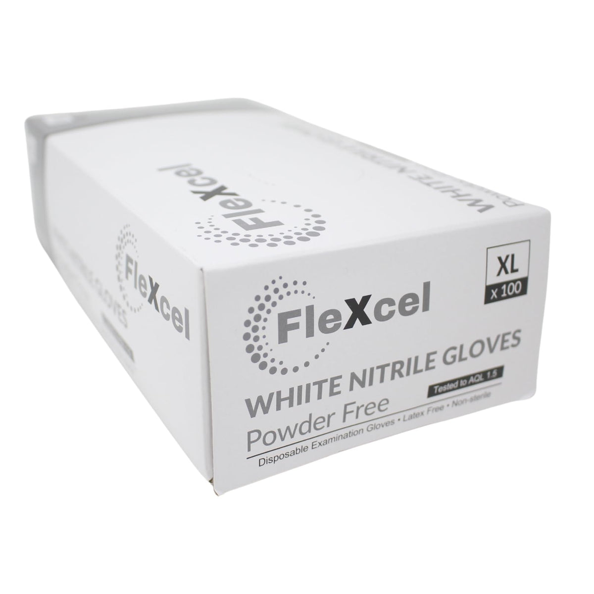 Powder Free Nitrile Gloves - Medical-Grade, Latex-Free, Food Safe (Box of 100)
