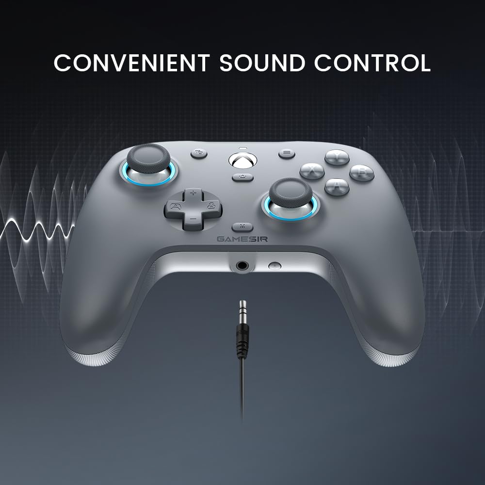 GameSir G7 SE Wired Controller for Xbox Series X|S, Xbox One & Windows 10/11, Plug and Play Gaming Gamepad with Hall Effect Joysticks/Hall Trigger, 3.5mm Audio Jack