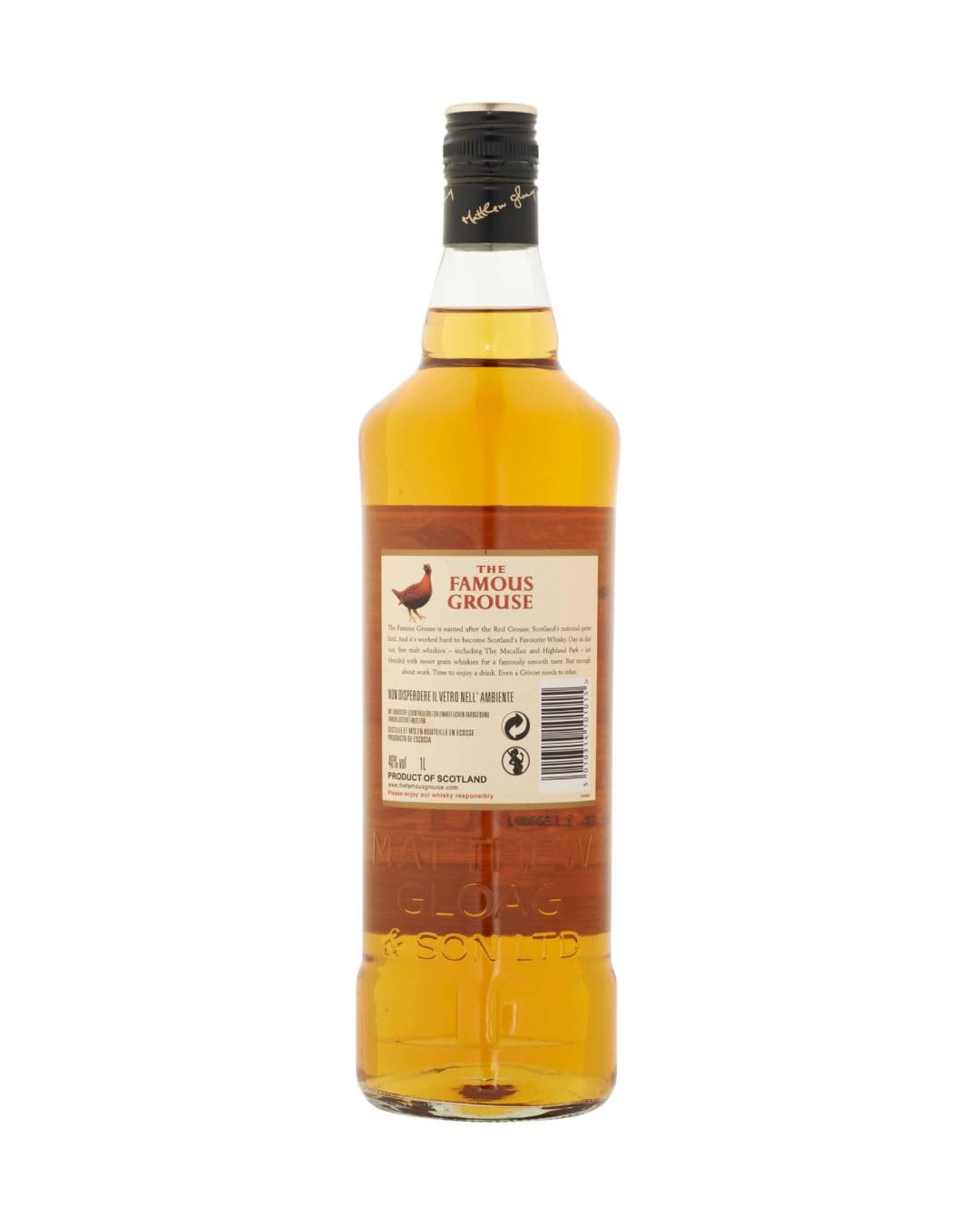 The Famous Grouse Finest | Scotch | Blended Whisky | Dried Fruit & Soft Spices | Scotland's Favourite Whisky for Over 40 Years | 40% ABV | 35 cl