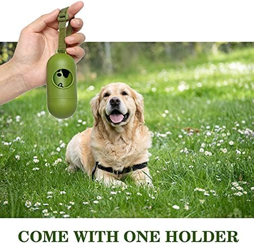 Biodegradable Dog Poo Bags with Dispenser Leak Proof - 280 Count Scented