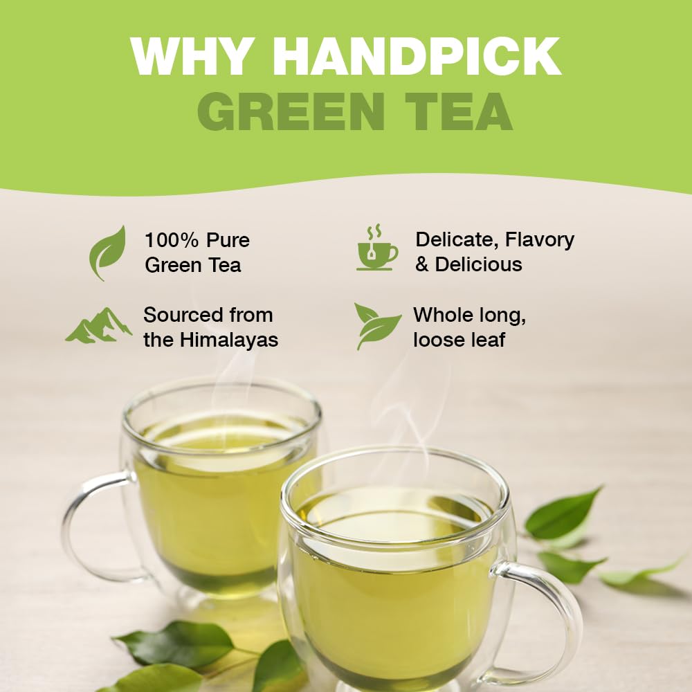 HANDPICK, Spearmint Tea Bags (100 Count), Spearmint Leaf Tea Bags