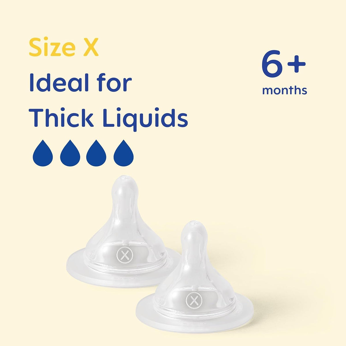 MAM Teats Size 2, Medium Flow, 2 Pack