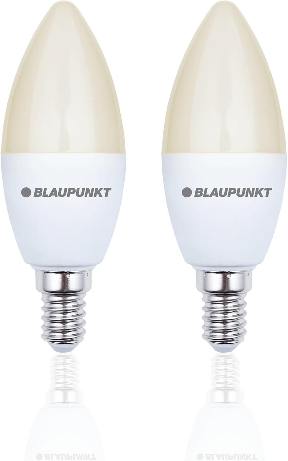 Blaupunkt E14 LED Light Bulb Candle Shape – 10W (Equivalent to 80W - 100W), 820 Lumens, 4000K Neutral White LED – Non‑Dimmable, E14 Screw Base, Energy‑Efficient Home Lighting – Pack of 1