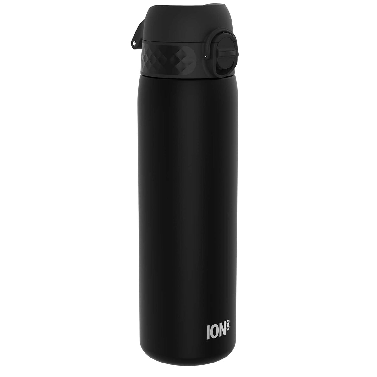 Ion8 Water Bottle, 500 ml/18 oz, Leak Proof, Easy to Open, Secure Lock, Dishwasher Safe, Hygienic Flip Cover, Carry Handle, Fits Cup Holders, Easy Clean, Hot Pink
