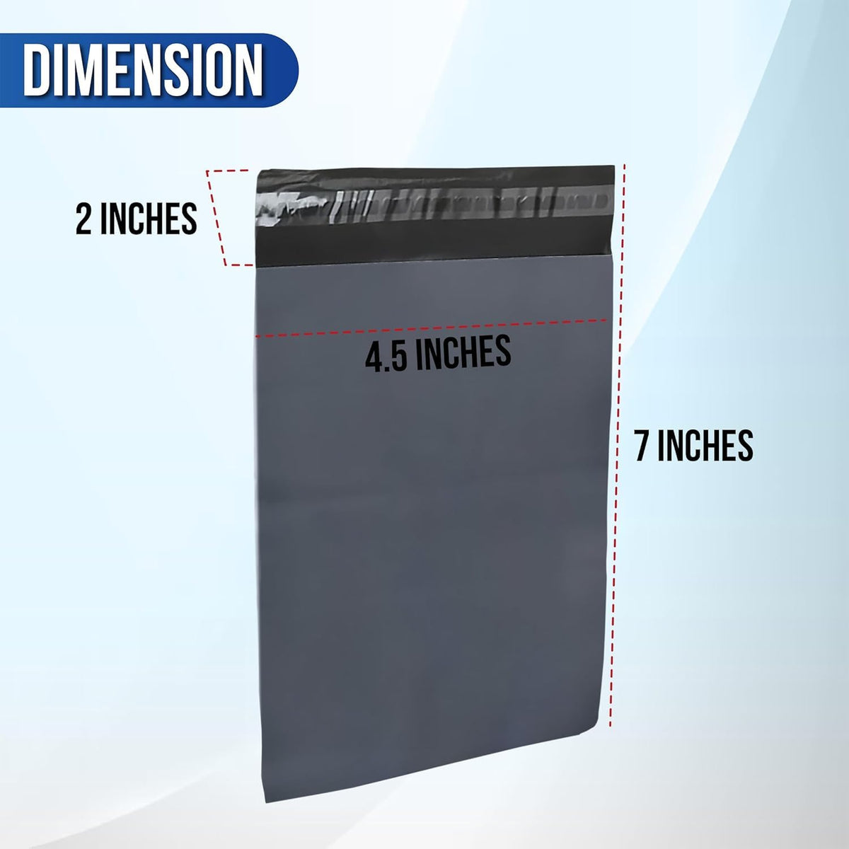 50 Grey Parcel Bags 10" x 14" Self Seal Postage Bag 254mm x 356mm Eco-Friendly Plastic Packaging Delivery Bags A4 Letter Mailing Bag Strong Waterproof Poly Mailers