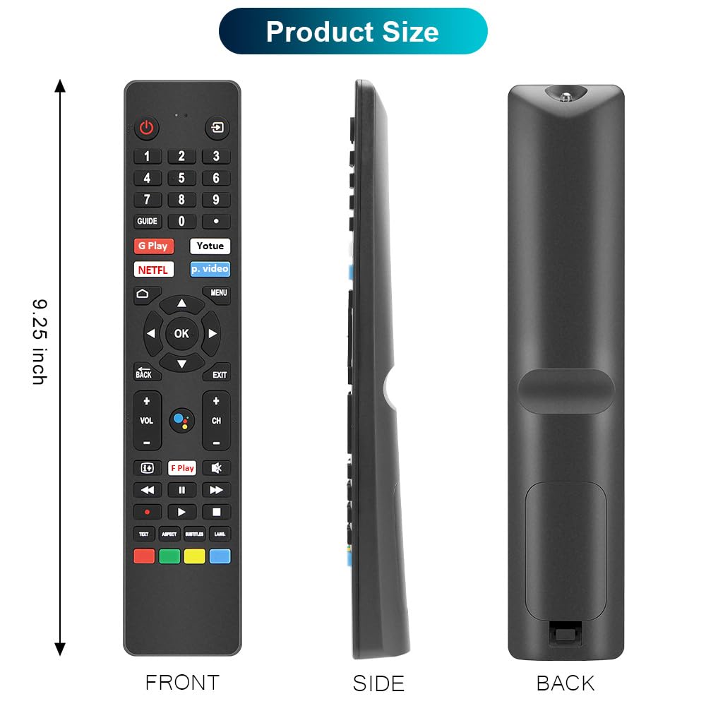 Gvirtue 【Pack of 2】Replacement Remote Control Compatible with Roku Box Model: Roku 1, Roku 2(HD, XD, XS), Roku 3, Roku LT, HD, XD, XDS, Roku N1, Roku Express, Roku Express+