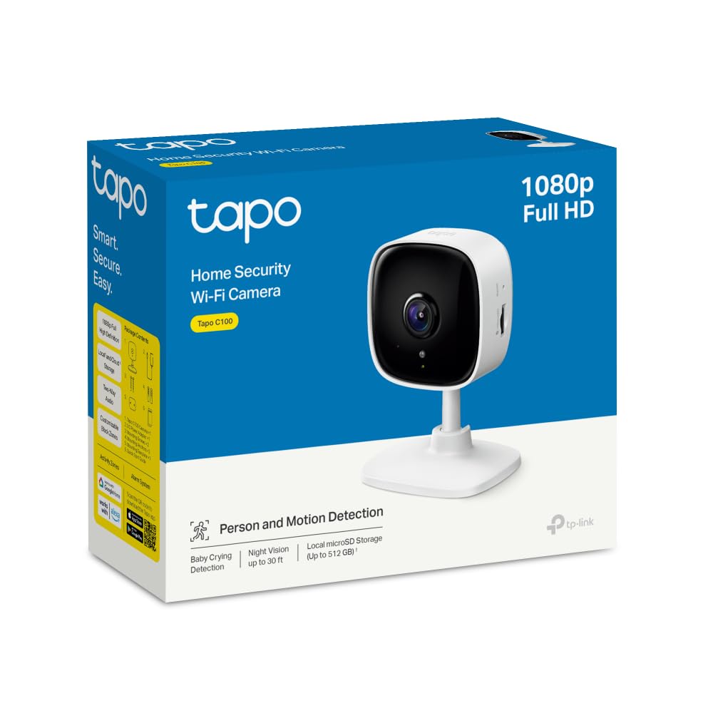 Tapo C110 2K 3MP Indoor Security Camera Pet Camera Dog Camera