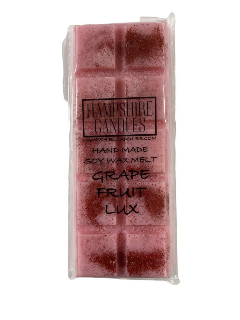 White Patchouli Wax Melts | Highly Scented | Eco Soy Wax, Vegan and Cruelty Free | Handmade Snap Bar