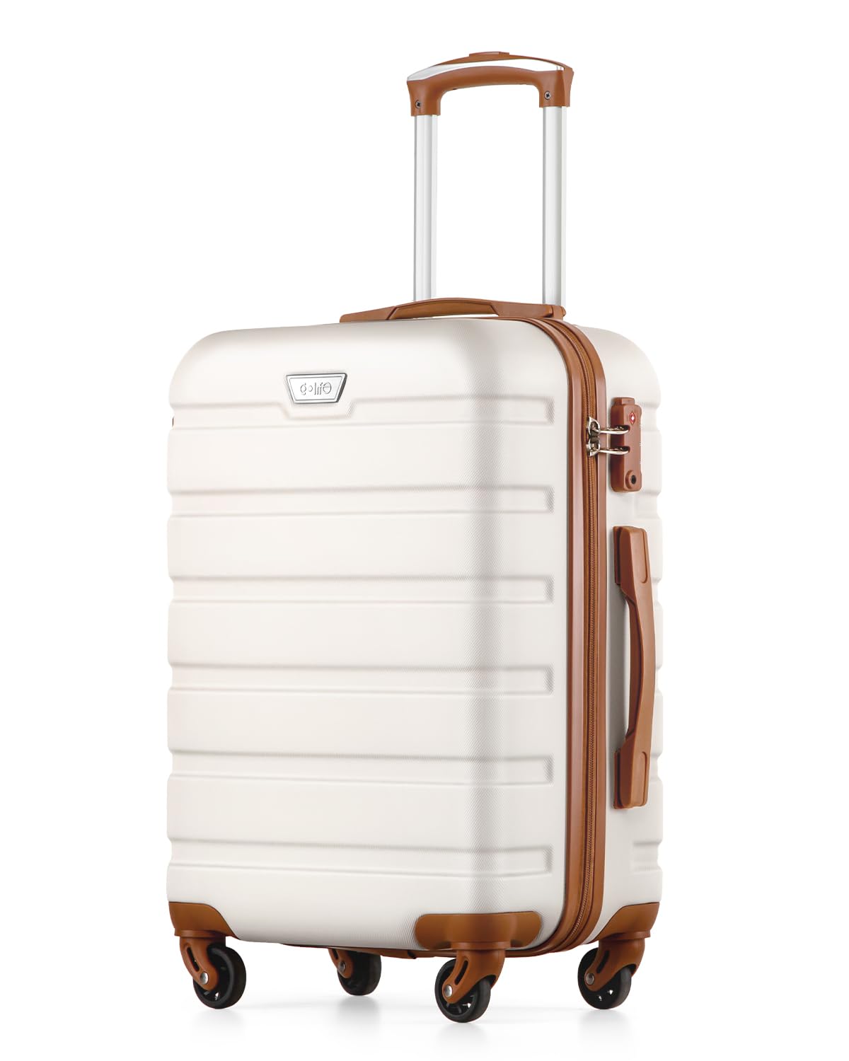 COOLIFE 28 Inch Large Suitcase, ABS+PC, Lightweight Hard Shell Luggage