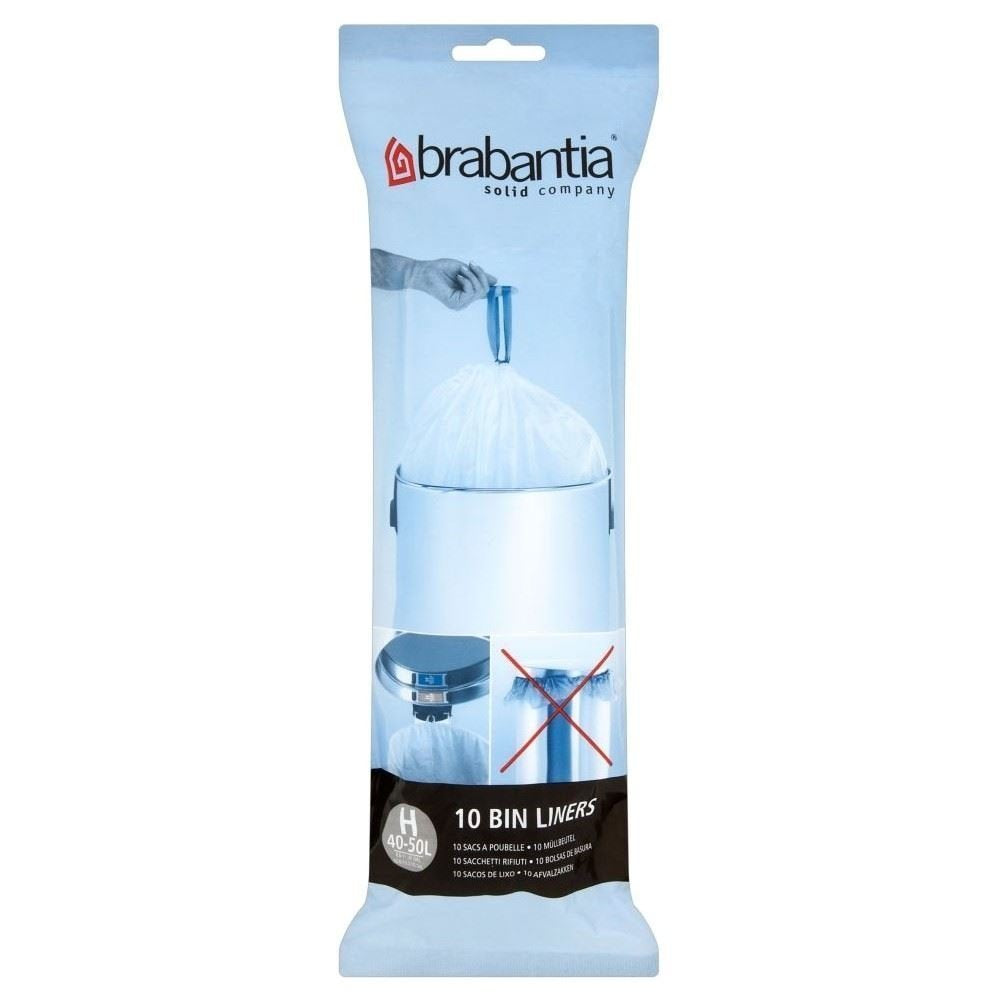 Brabantia Heavy Duty Perfect Fit Bin Liners (5 Packs of 20) 10-12 Litre