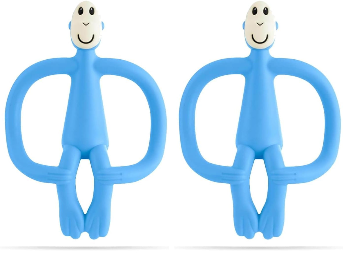 Matchstick Monkey Original Teether with Gel Applicator, Hearts