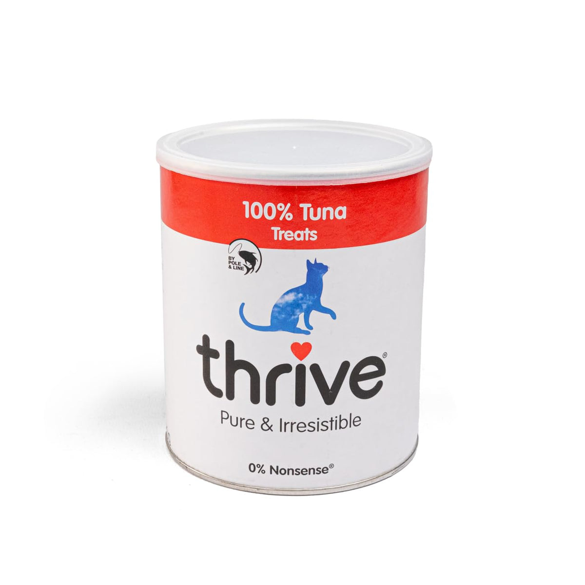 Thrive 100% Chicken Breast Freeze-Dried Cat Treats – Single Ingredient, High Protein – Grain Free – 170g MaxiTube