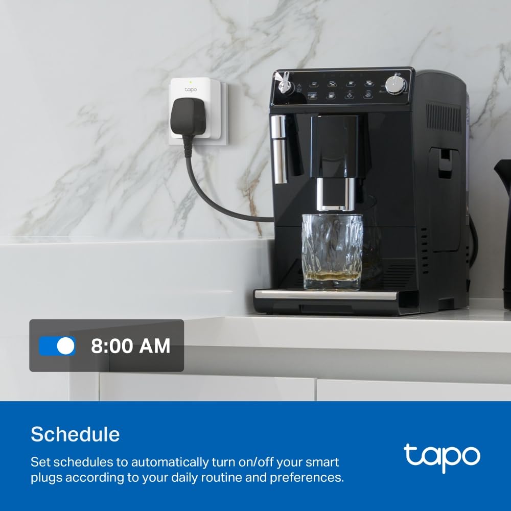 Tapo P110(4-pack) Smart Plug, Energy Monitoring WiFi Plug, Max 13A
