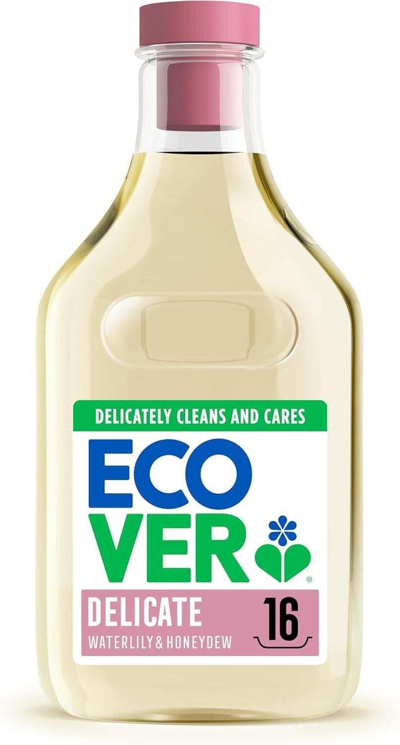Ecover Delicate Laundry Liquid, Waterlily & Honeydew, 16 Washes, 750ml