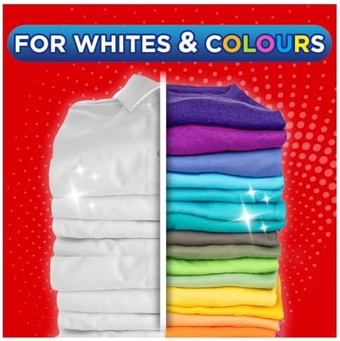 Daz Washing Powder 125 Washes – Family Pack Laundry Detergent for Brilliant Whites & Powerful Stain Removal – Long Lasting, Fresh Scent. 6.25kg