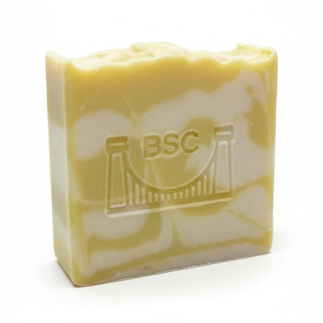 Handmade Coconut and Shea Butter Artisan Soap, Orange