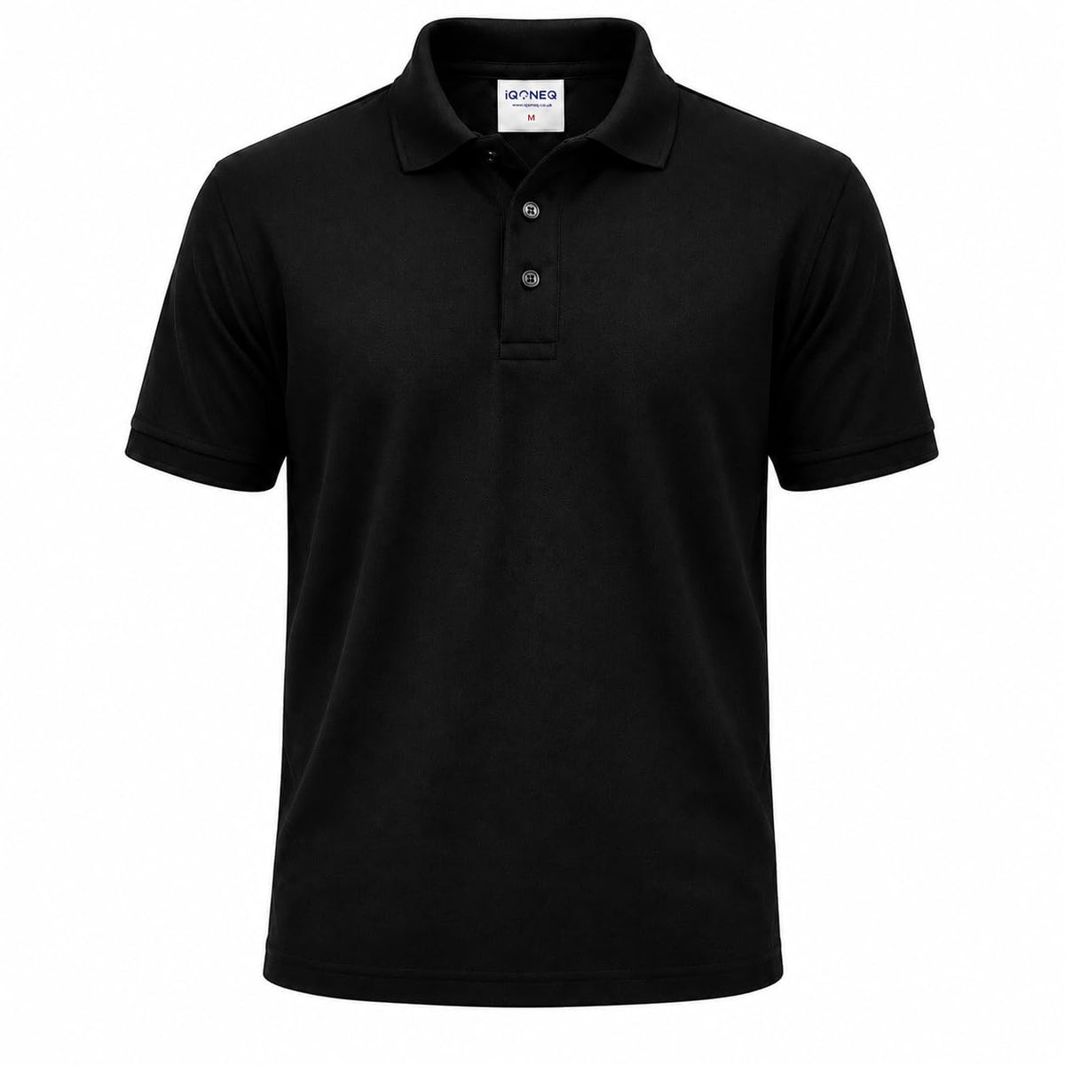 Mad Ink Men's Classic Polo Shirt, Short Sleeve Piqué Knit Collared Polo Top, Soft Breathable Comfortable Casual Shirt for Work, Office, Golf, Travel, Leisure & Everyday Wear