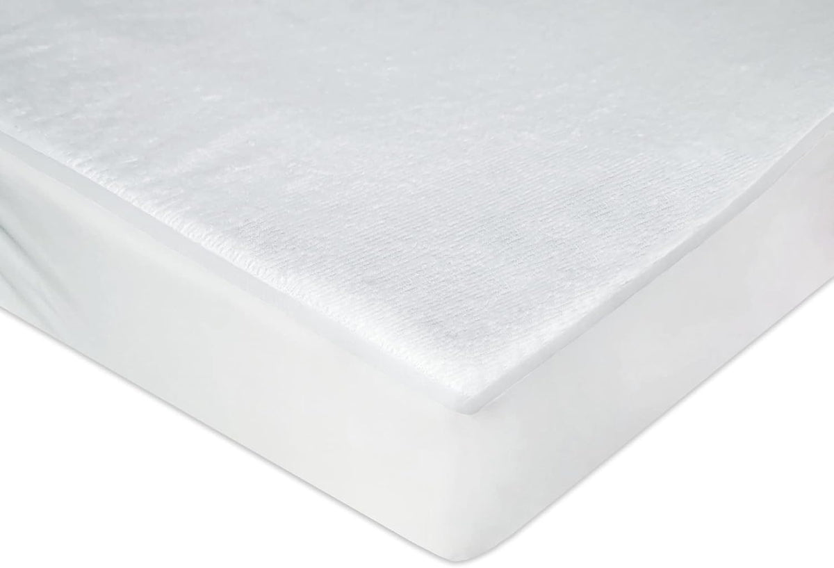 2 x Next To Me Crib Waterproof Mattress Protectors (83-85 x 50-51 cm) | Non-Noisy, Ultra Soft and Super Absorbent Mattress Protectors Covers (83-85 x 50-51 cm)