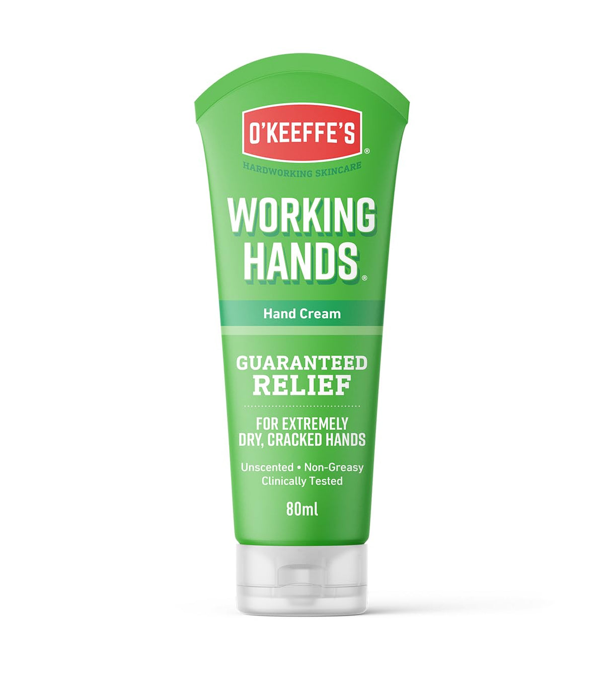 O'Keeffe's Working Hands, 96 g Jar 2 Pack - Hand Cream for Extremely Dry, Cracked Hands | Instantly Increases Moisture Content, Forms a Protective Layer and Prevents Moisture Loss