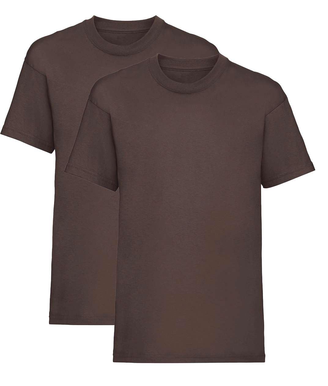 Listers Schoolwear Boys T-Shirt (Pack of 2) 100% Cotton 1-15 Years