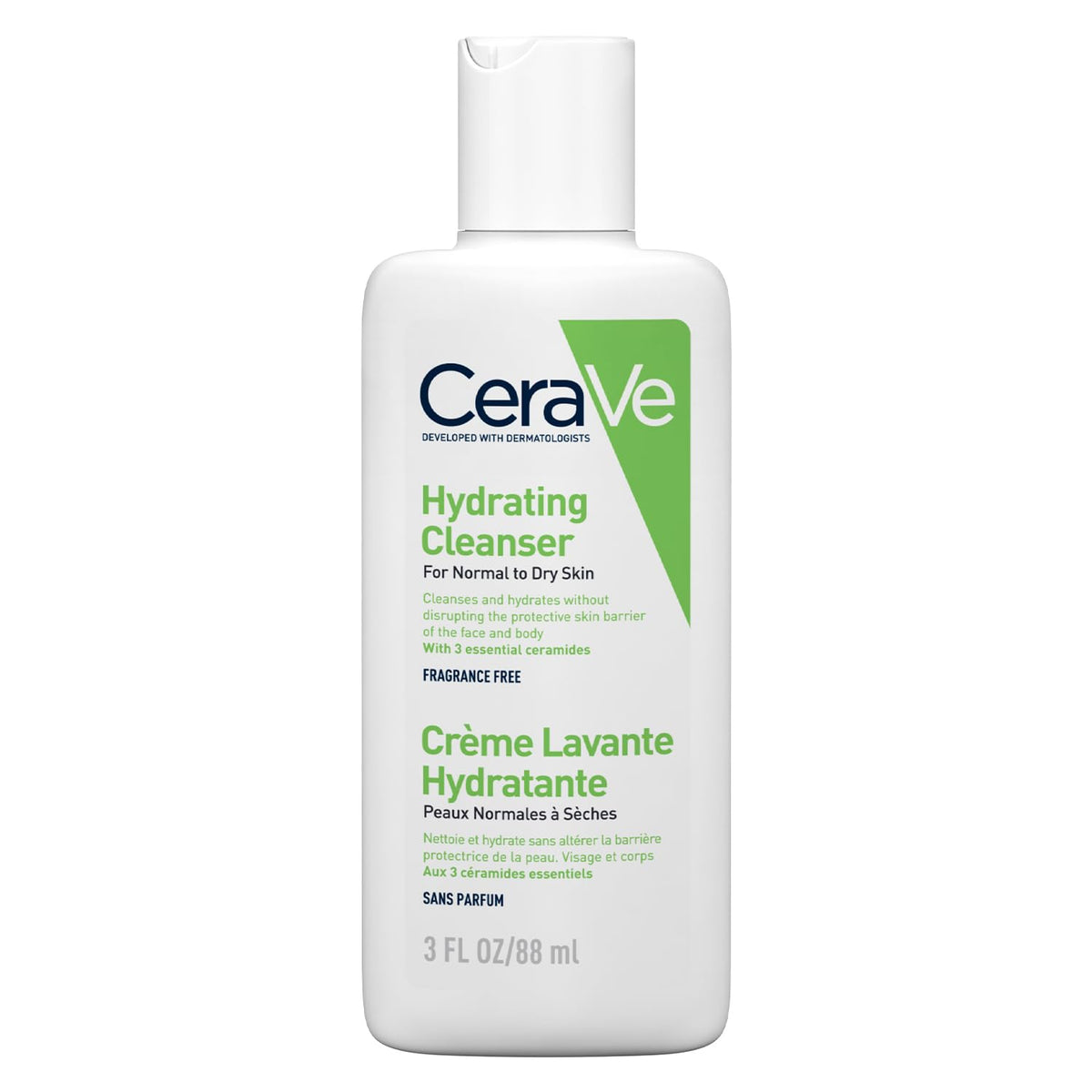 CeraVe Hydrating Cleanser for Normal to Dry Skin with Hyaluronic Acid 236ml