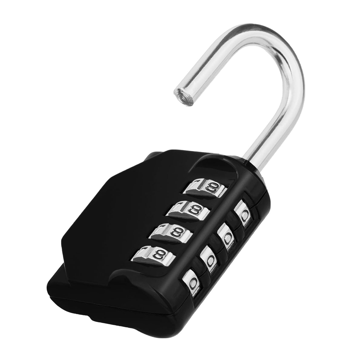 ZHEGE Combination Padlock, 4 Digit Coded Padlock (Sky Blue)
