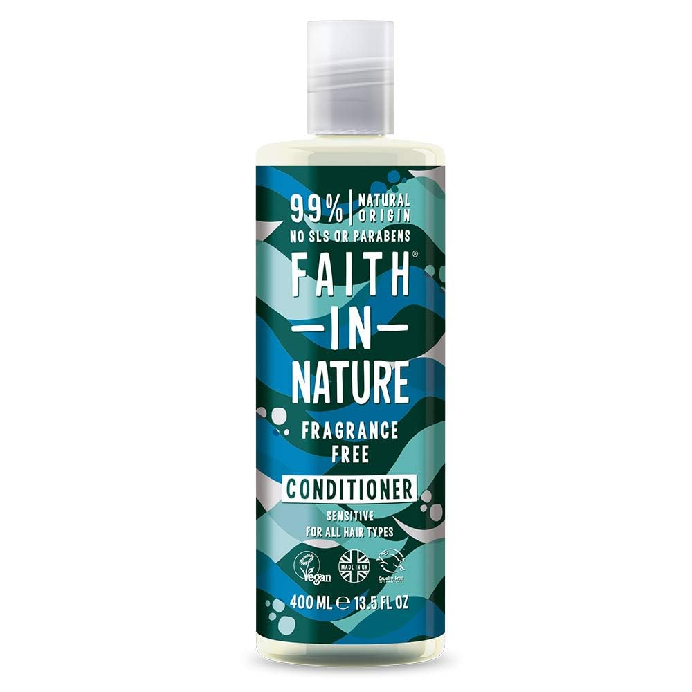 Faith In Nature Organic Coconut Conditioner, Hydrating for Dry Hair & Scalp, Vegan & Cruelty Free, No SLS, Silicones or Parabens, 400ml