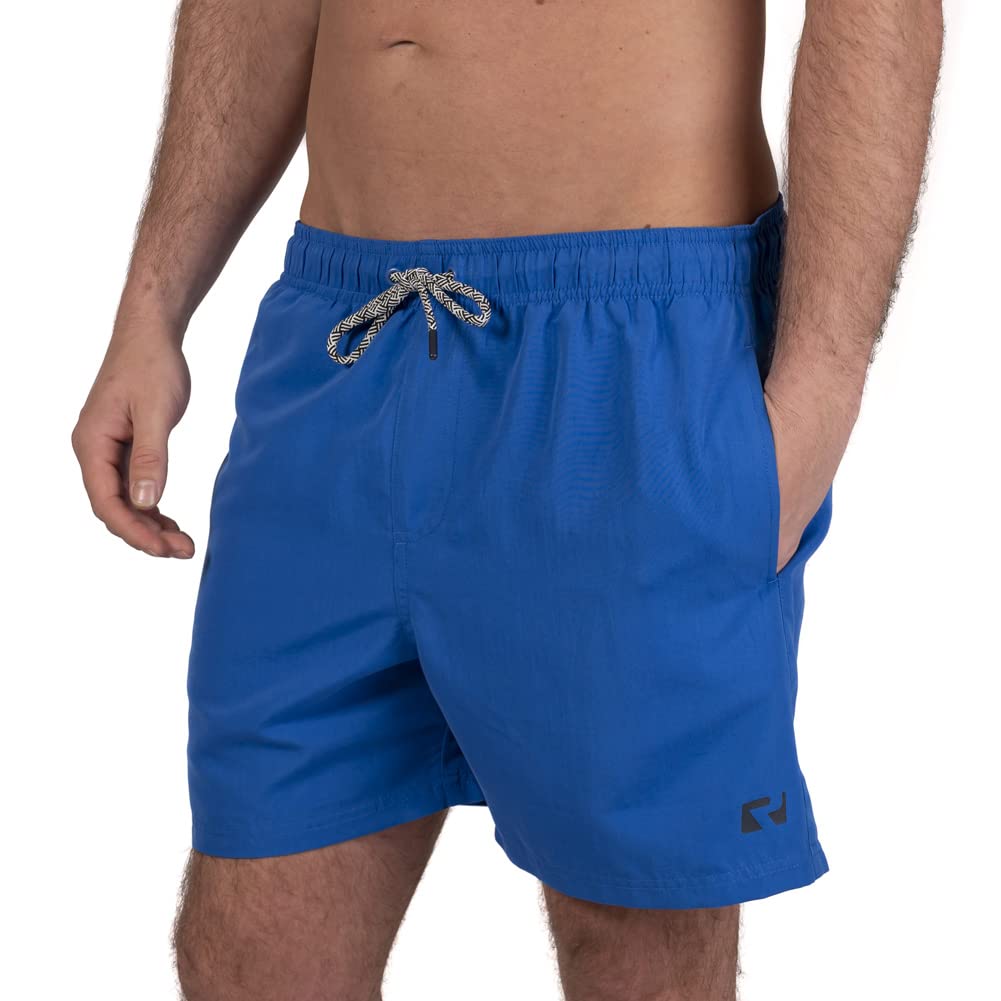 RIPT Men’s Quick Dry Swim Shorts Mesh Lining Drawstring UV 50 Beach Trunks