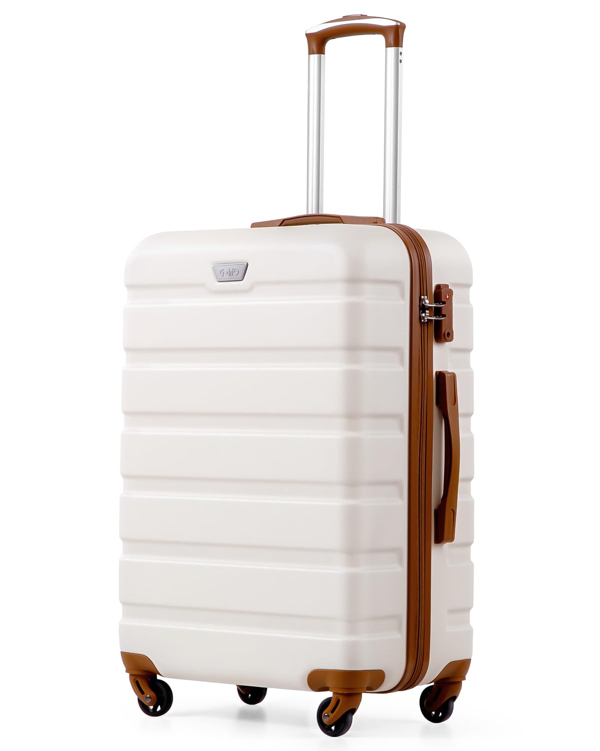COOLIFE 28 Inch Large Suitcase, ABS+PC, Lightweight Hard Shell Luggage