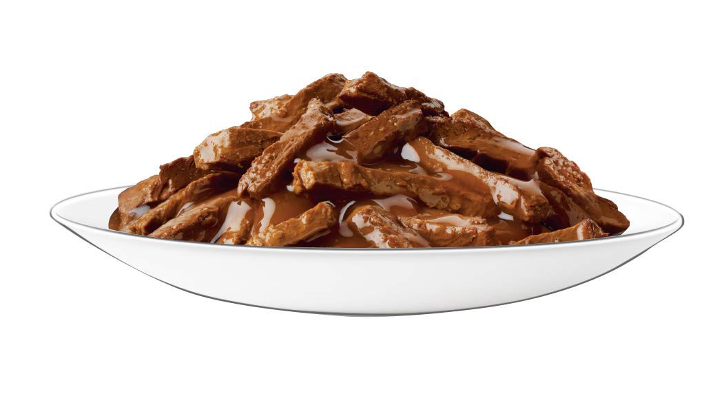 FELIX Tasty Shreds Adult Wet Cat Food Mixed Selection in Gravy Chicken, Beef, Tuna, Salmon 40 x 80g Pouches