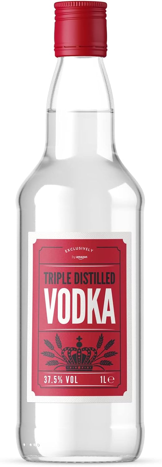 by Amazon Vodka | 37.5% ABV | 1L | Triple Distilled in the UK | Award-Winning Smooth Vodka | For Cocktails & Mixing